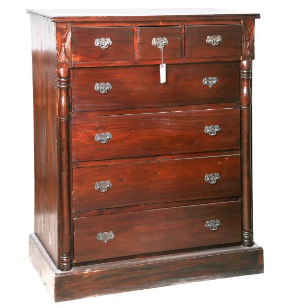 Seven drawer dresser,Solid Wooden Furniture