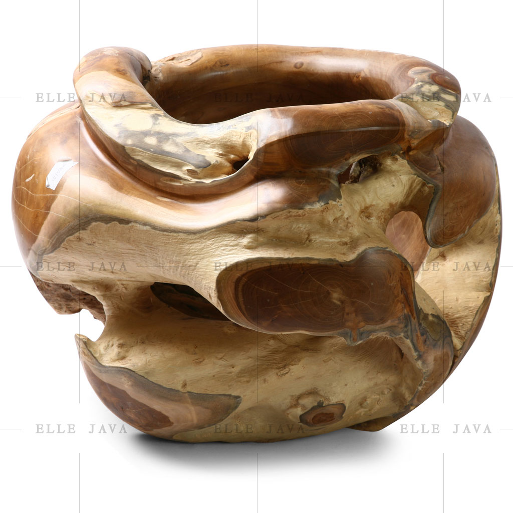 Teak root vase,Wooden Crafts