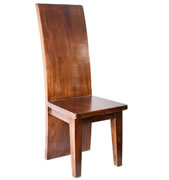 Tall back dining chair