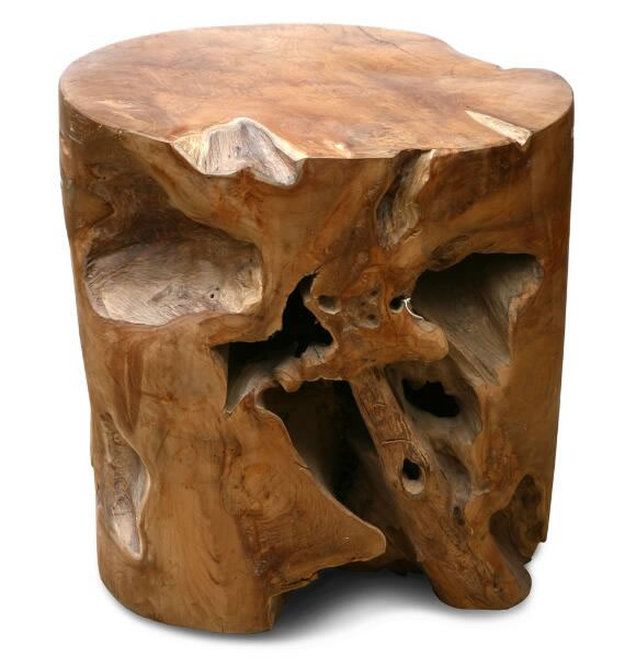 Solid teak root stool,Teak Furniture