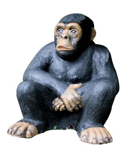 Sitting monkey statue,Animal Statues