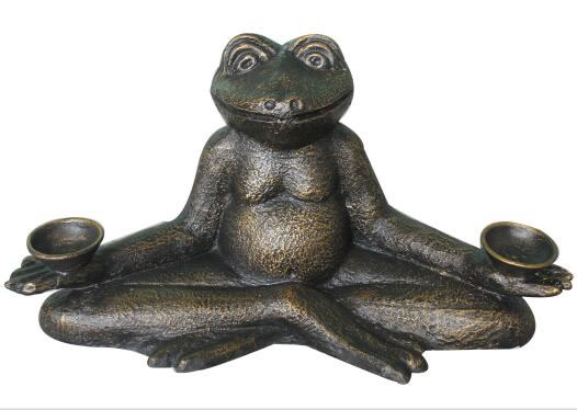 Meditation frog,Animal Statues