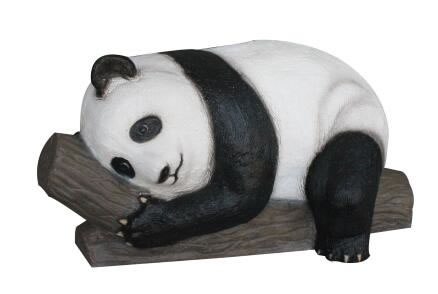 Sleeping panda,Animal Statues