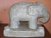 Small elephant statue