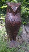 Owl statue