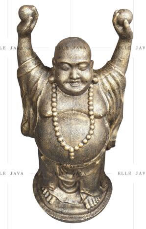 Happy buddha with hands up,Buddha Statues