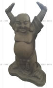 Happy buddha statue
