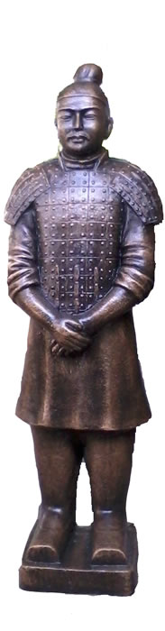 China soldier,Buddha Statues
