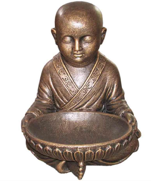 Monk with a big bowl,Buddha Statues