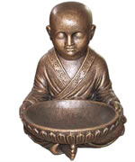 Monk with a big bowl