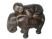 Shaolin on elephant