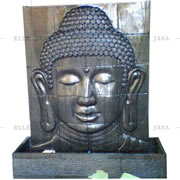 Buddha face water fountain