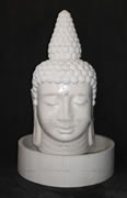 Buddha head water fountain