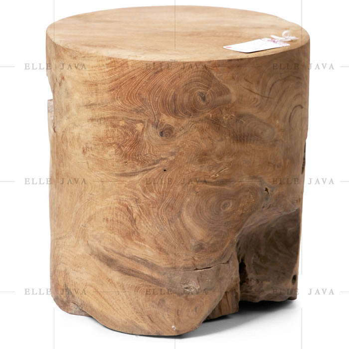 Round teak root stool,Teak Furniture
