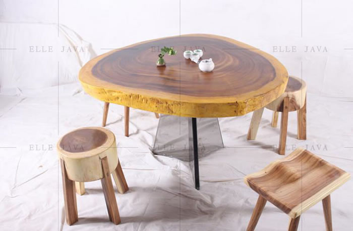 Table and stool setting,Teak Furniture