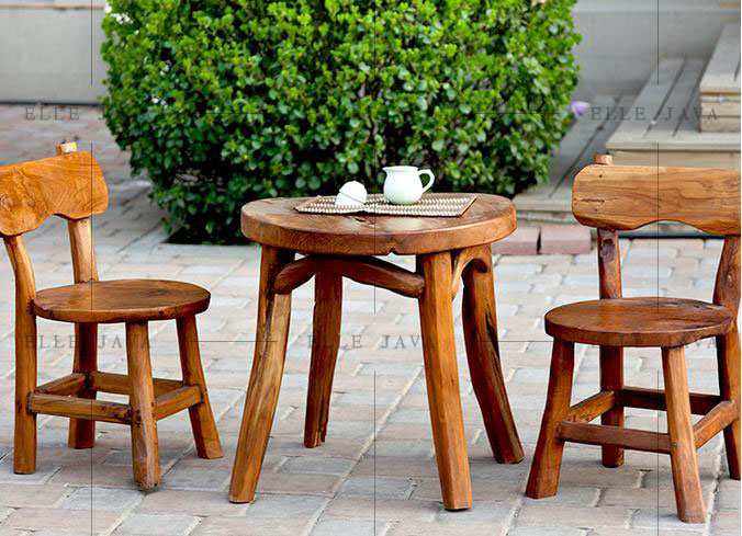 Garden small table and chair setting,Teak Furniture