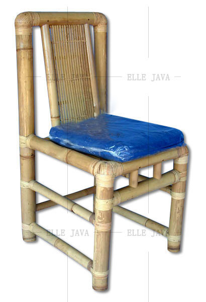 Chair with cushion,Bamboo Furniture