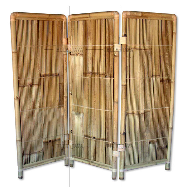 Three panel room divider,Bamboo Furniture